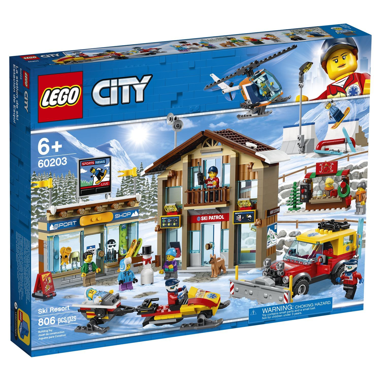 LEGO City 60200 pas cher, La ville