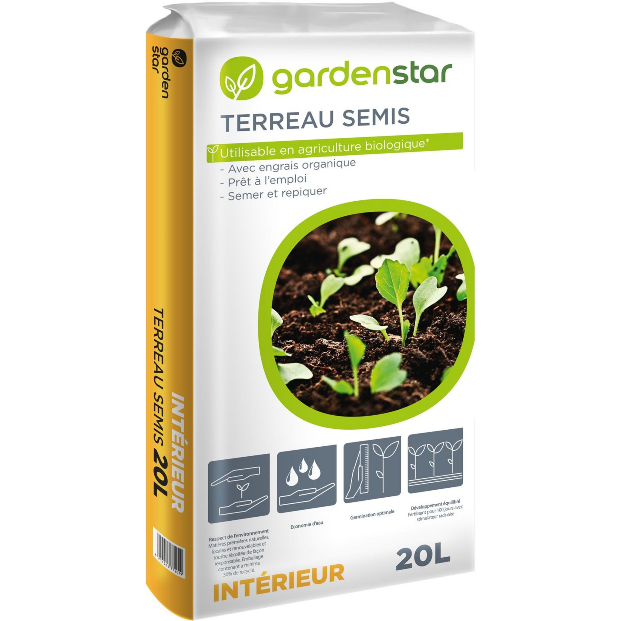 Terreau de semis 20 L - OOGarden