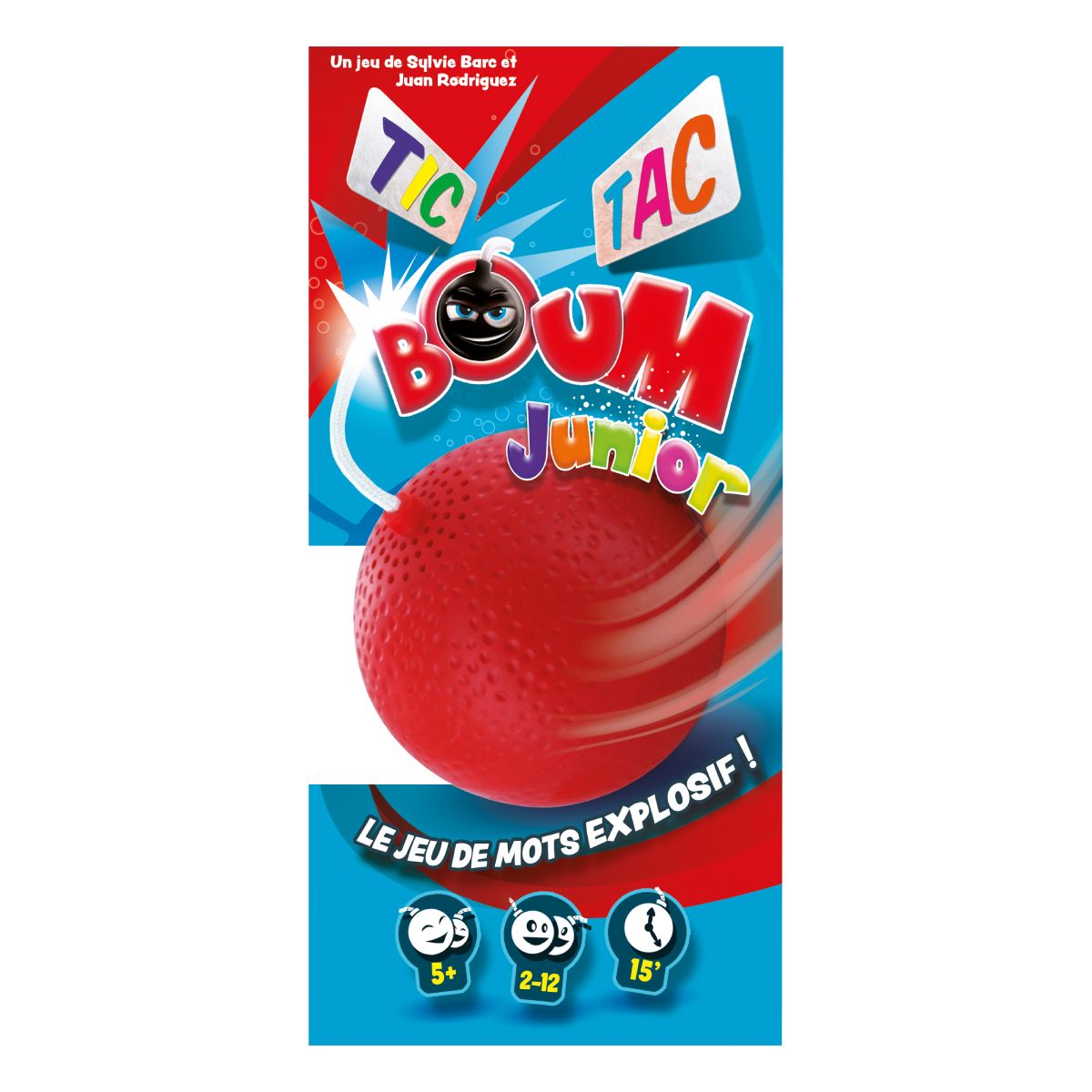 Tic Tac Boum Junior - Illugames - Asmodee - Jeu de société - Jeu enfant -  Jeu de mots - La Poste