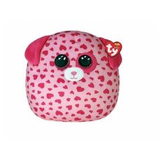 Ty Peluche squish a boos - tickle le chien