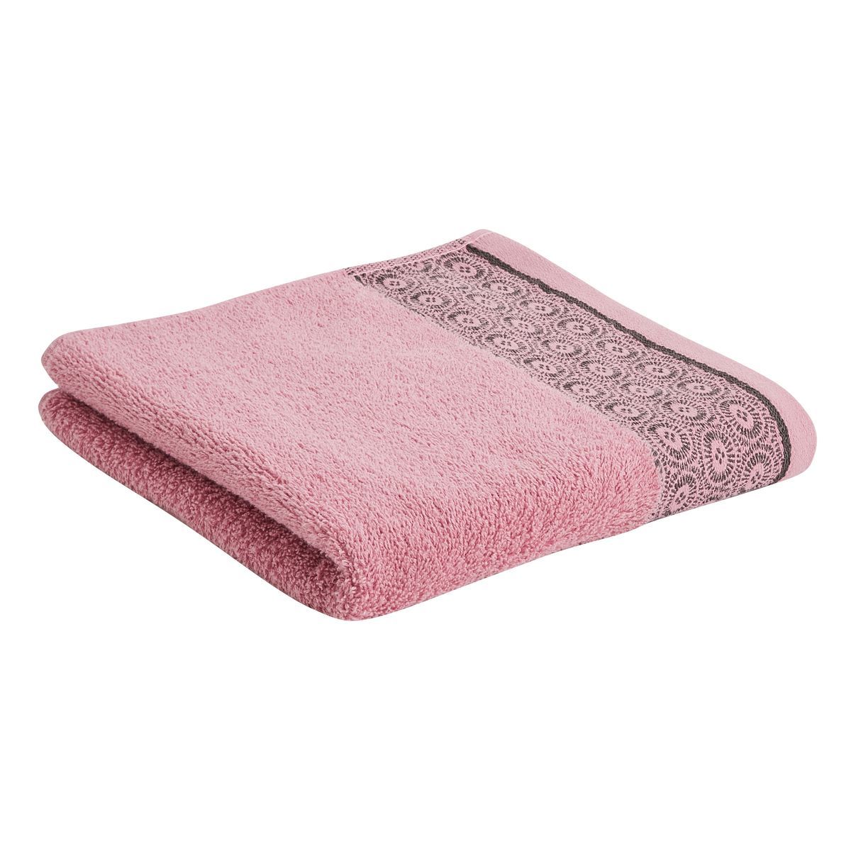 ACTUEL Drap de bain fantaisie en coton 450 g/m² PASTEL
