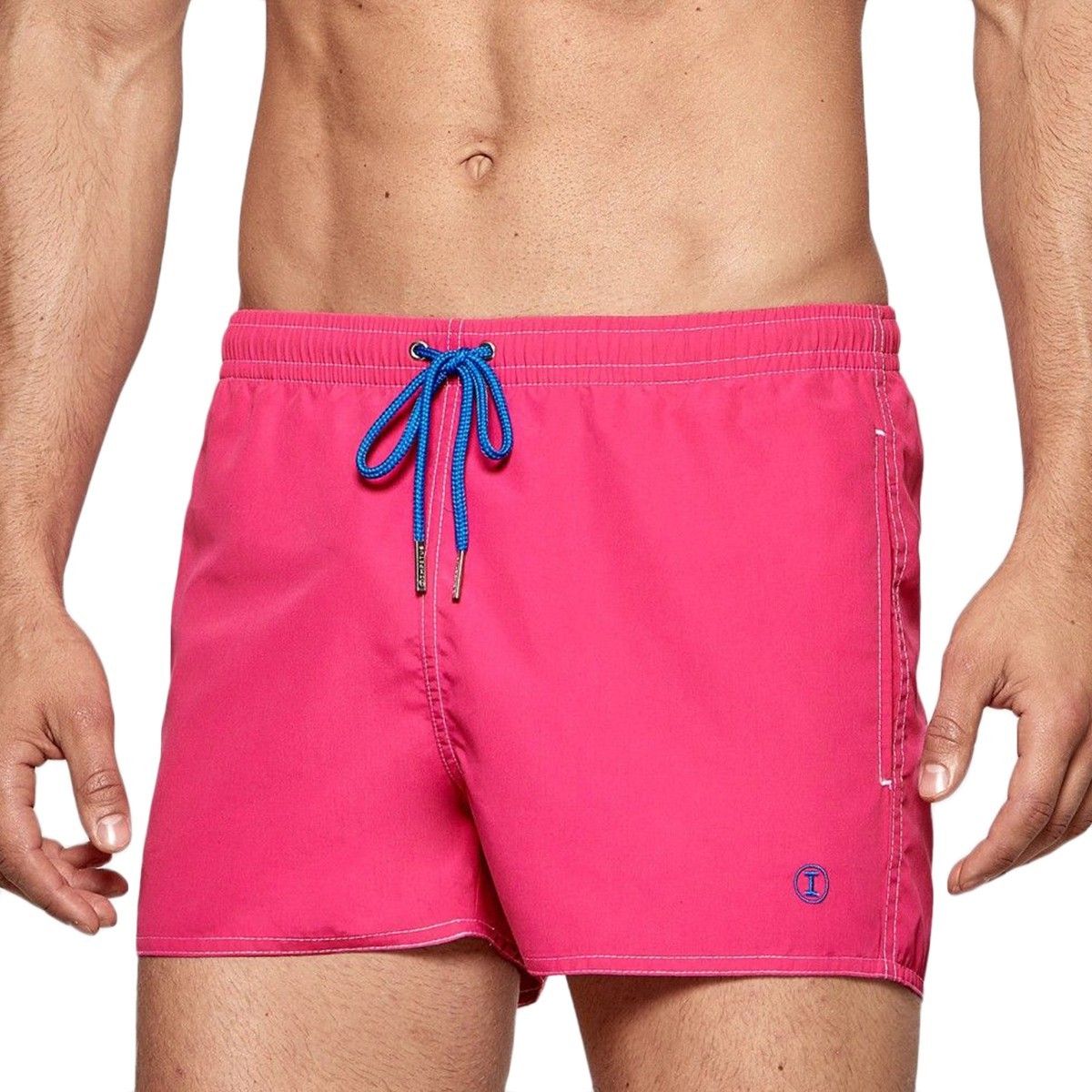 Maillot de bain homme rose pas cher Auchan