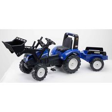 FALK Tractopelle New Holland T8 + Remorque
