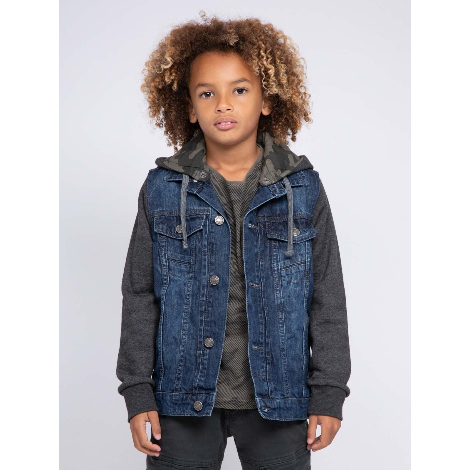 Blouson en best sale jean enfant