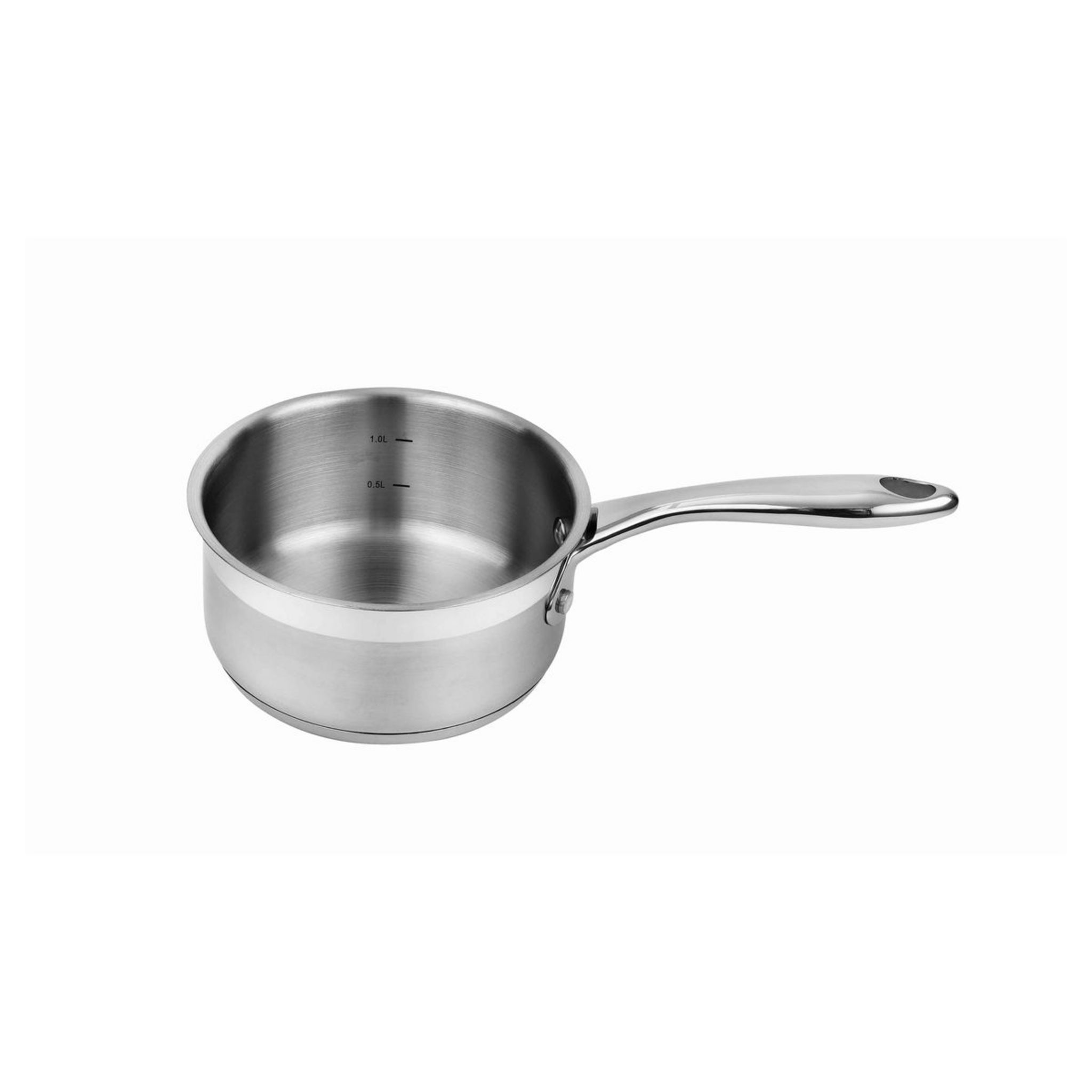 ACTUEL Casserole induction inox 16 cm pas cher 