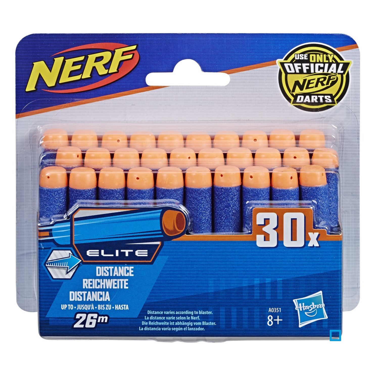 Pack 12 dardos nerf élite 6,29 €