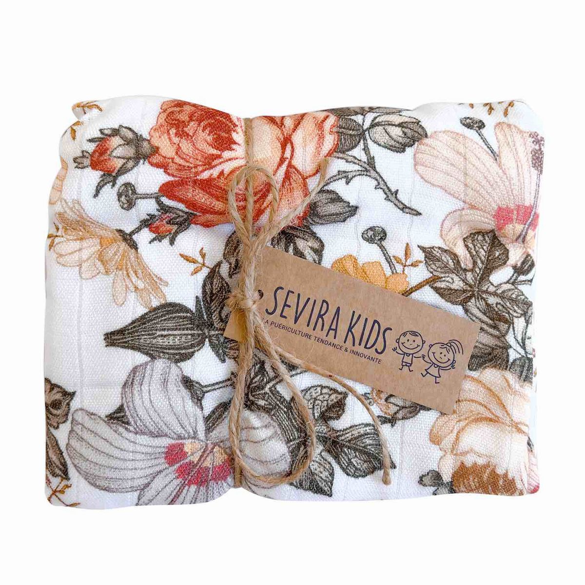 SEVIRA KIDS Maxi lange couverture en viscose de bambou, Neo Vintage SEVIRA KIDS