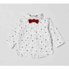 Chemise Fete Avec Noeud Papillon Bebe Garcon Pas Cher A Prix Auchan