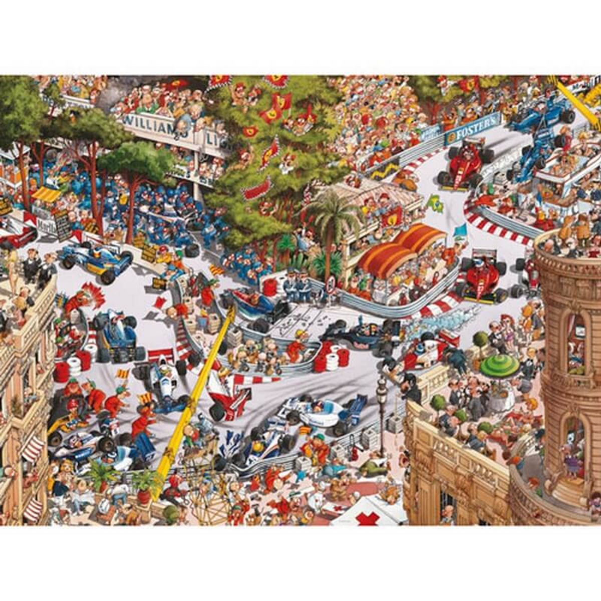 Heye Puzzle 1500 Pièces : Monaco Classics