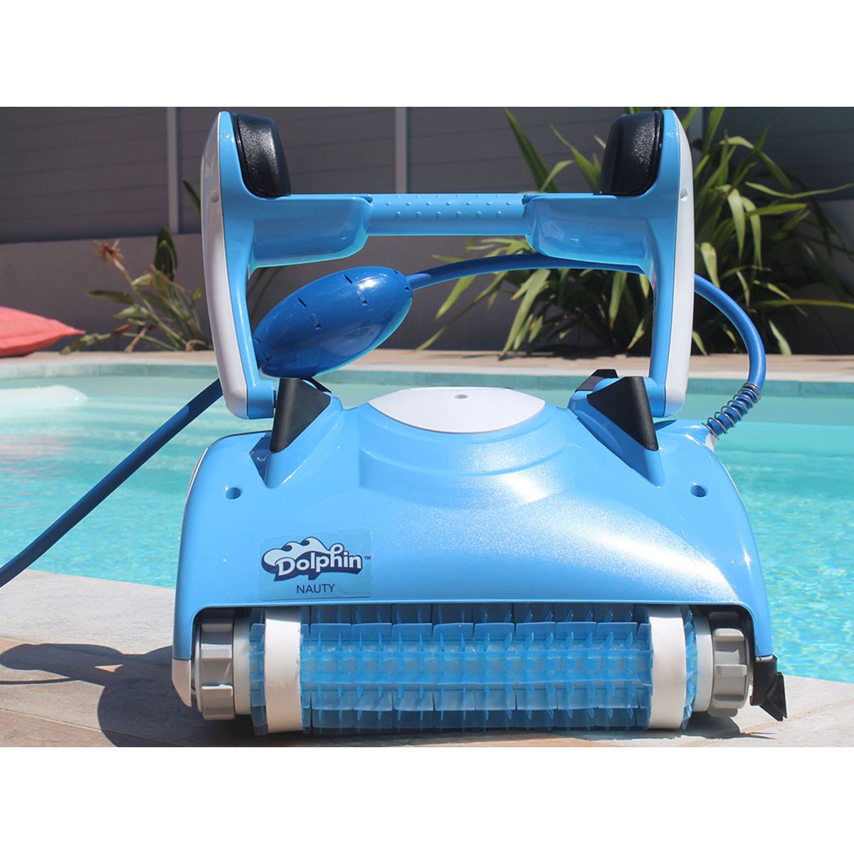 Robot de piscine électrique Nauty + Chariot - Dolphin pas cher