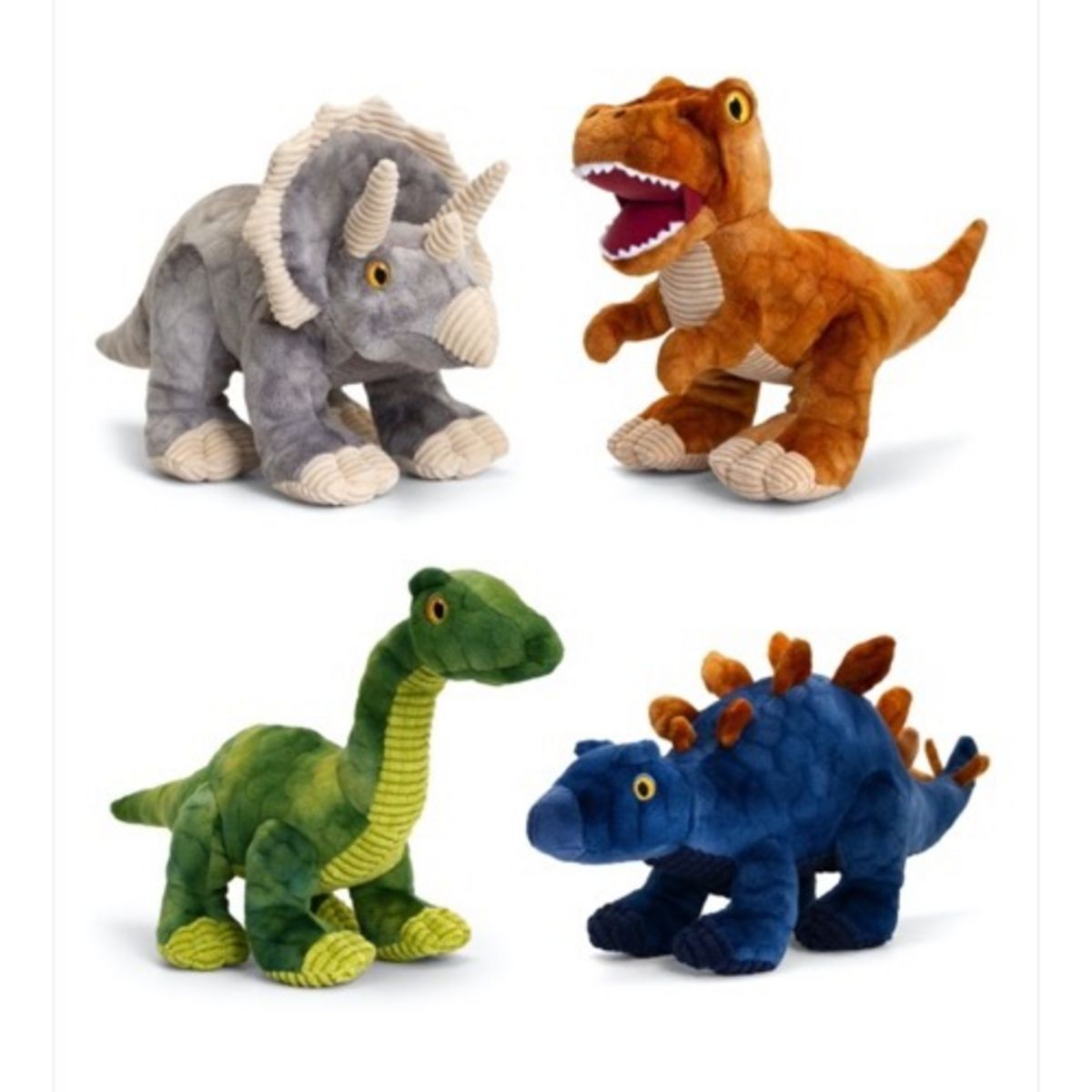 Peluche - Keeleco dinosaure Triceratops pas cher 
