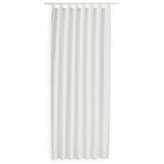 TODAY Rideau à pattes prêt à poser en polyester 140x260 cm (Blanc)