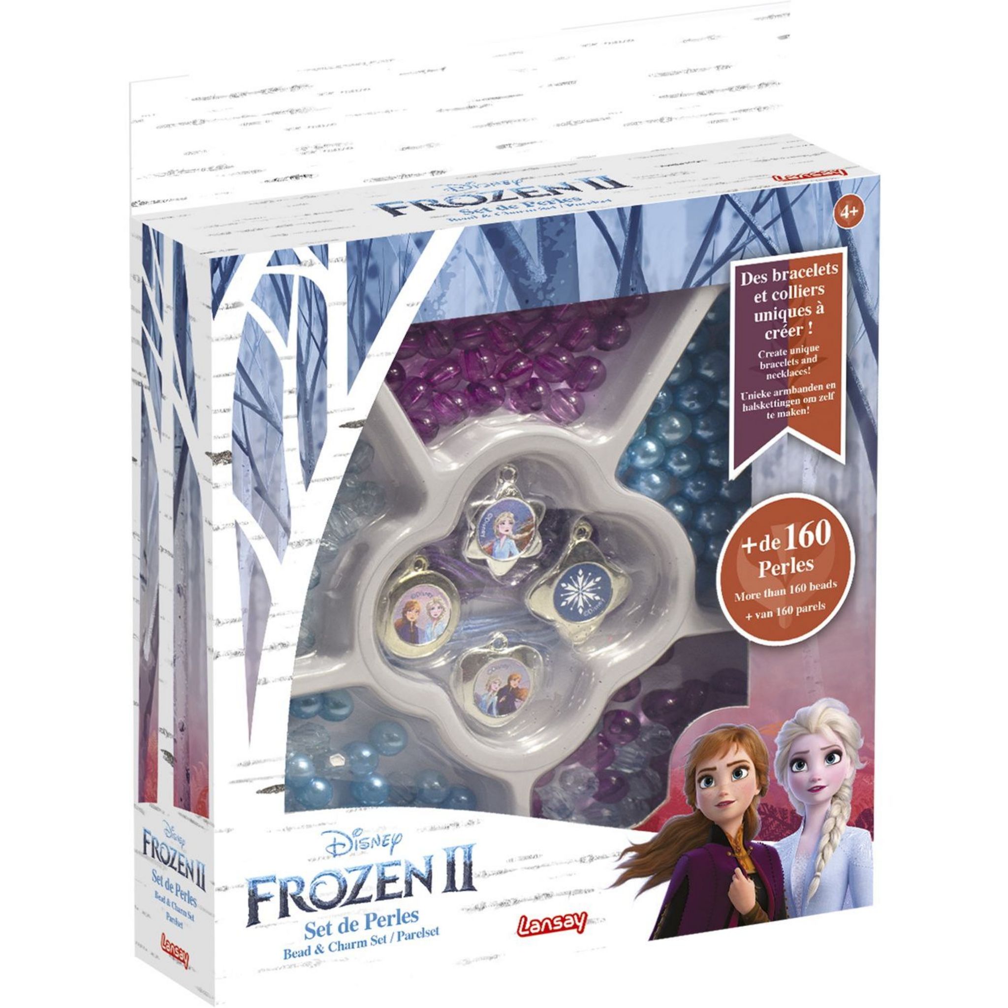 LANSAY Mon set de perles Disney Frozen II La Reine des Neiges 2 pas cher 