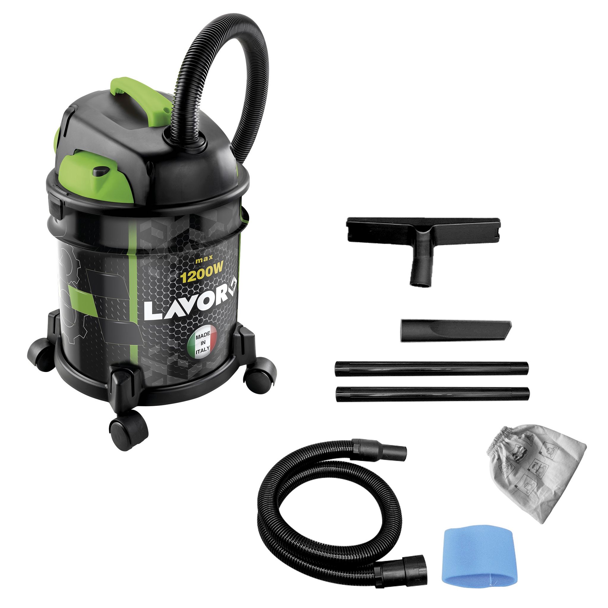 Aspirateur eau et poussières RUDY 1200S LAVOR disponible en Tunisie