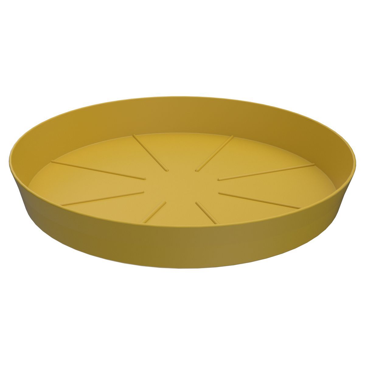 Telcom Soucoupe pour pot diam 35 cm ICFAL moutarde