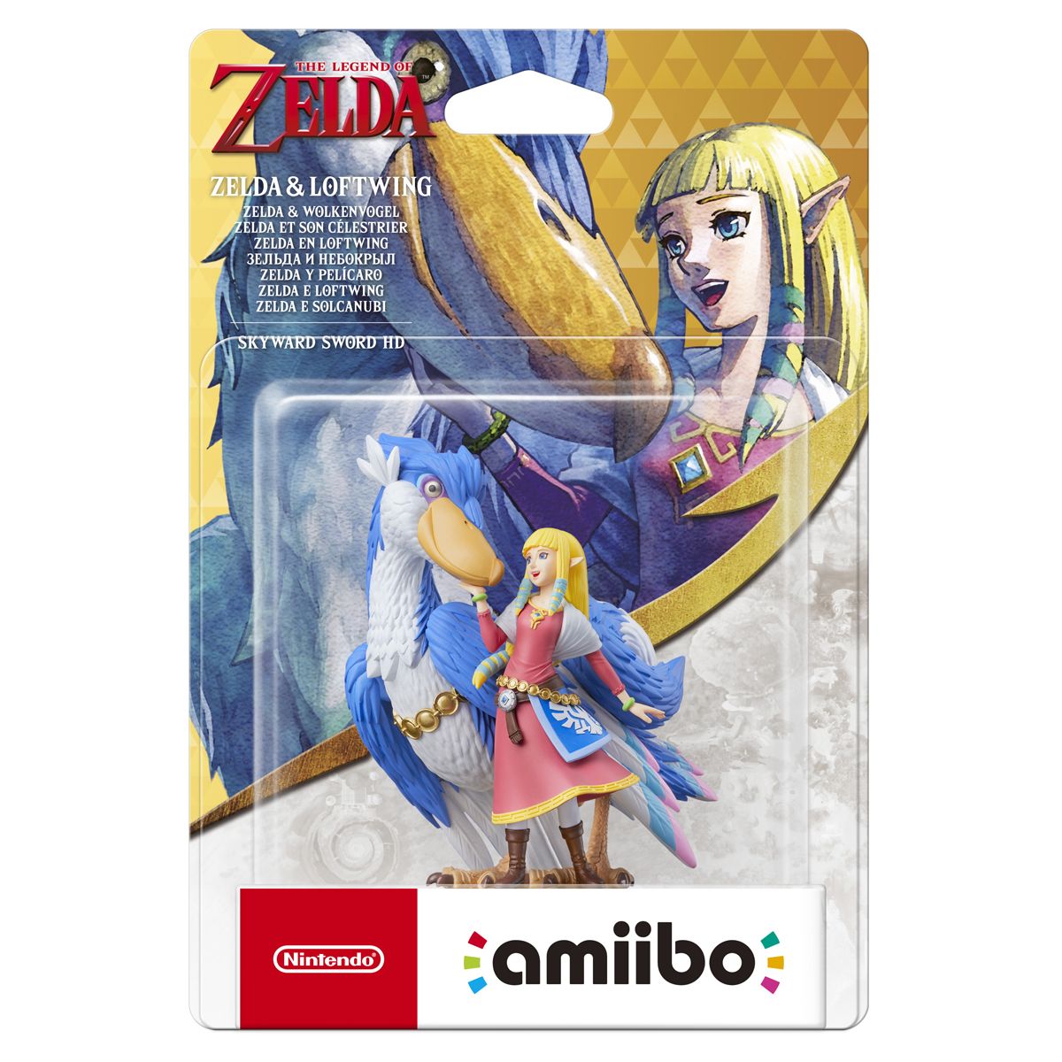 NINTENDO Figurine Amiibo Zelda et son Célestrier