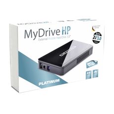 PLATINUM Disque dur externe My Drive 2 To USB 3.0 noir