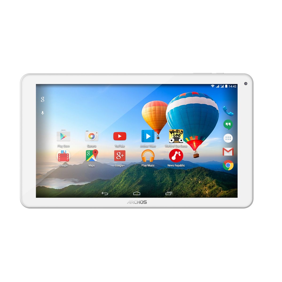 ARCHOS Tablette tactile 101 Platinium 3G pas cher 