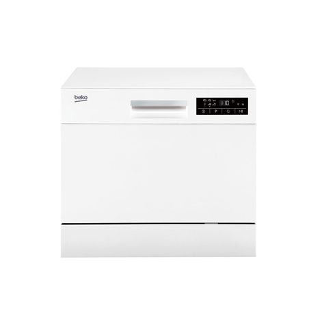 BEKO Lave-vaisselle compact DTC36610W, 6 couverts, 55 cm, 49 dB, 6