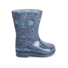 IN EXTENSO Bottes de pluie dinosaures bébé garçon (Bleu marine)