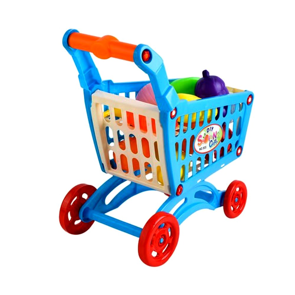 Generic Chariot De Supermarché/ Jouet D'apprentissage Enfant/Home  Supermarket Trolley - Prix pas cher