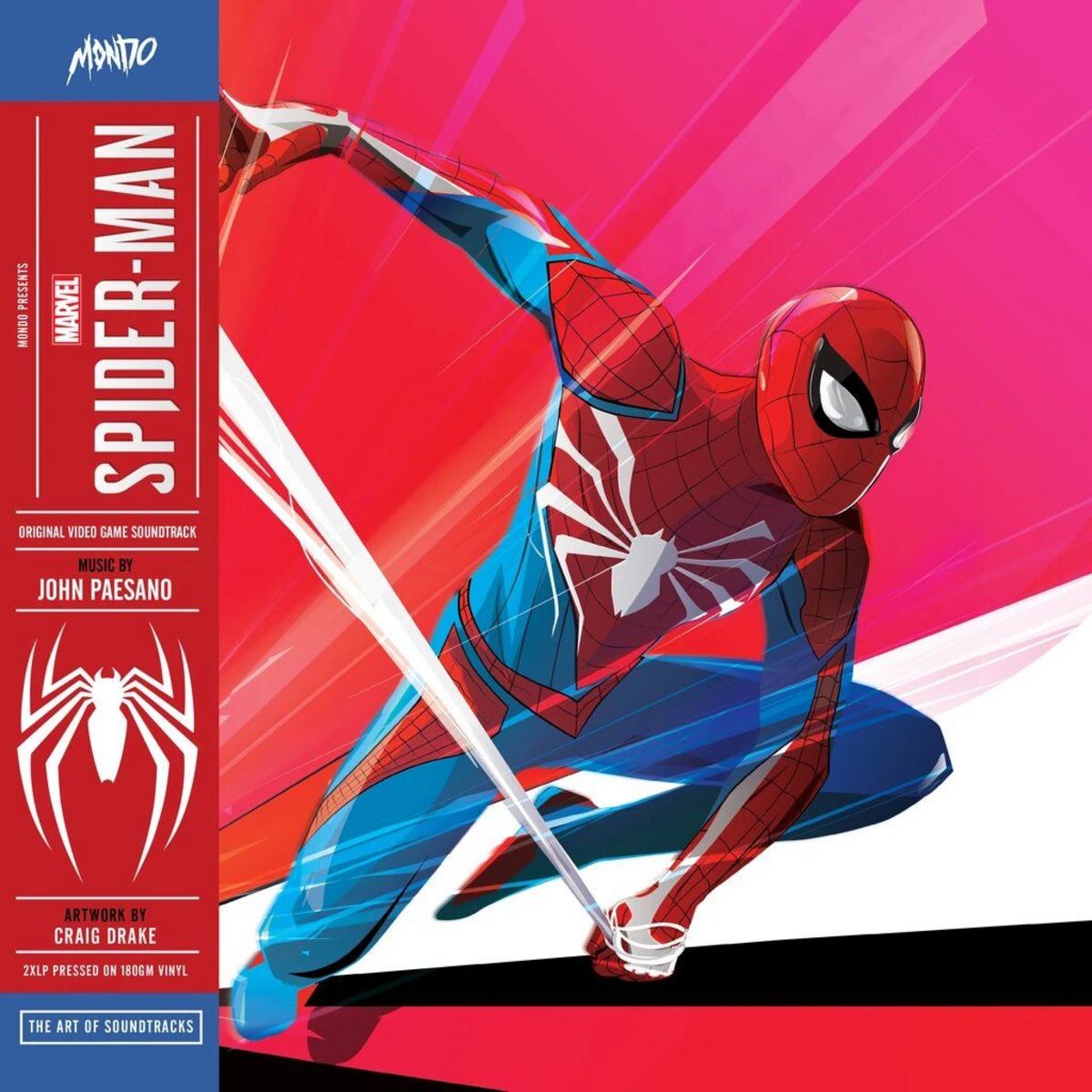 JUST FOR GAMES Marvel's Spider Man - Album Vinyle pas cher 