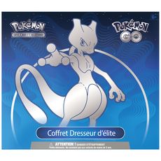 Coffret Cartes Pokémon Dresseur d'élite Pokémon Go Mewtwo