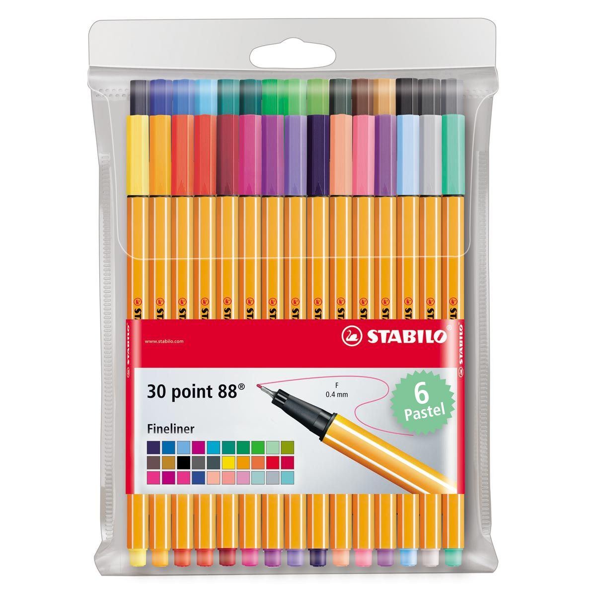 Lot De 8 Crayons Feutres Pointe Fine Stabilo pas cher