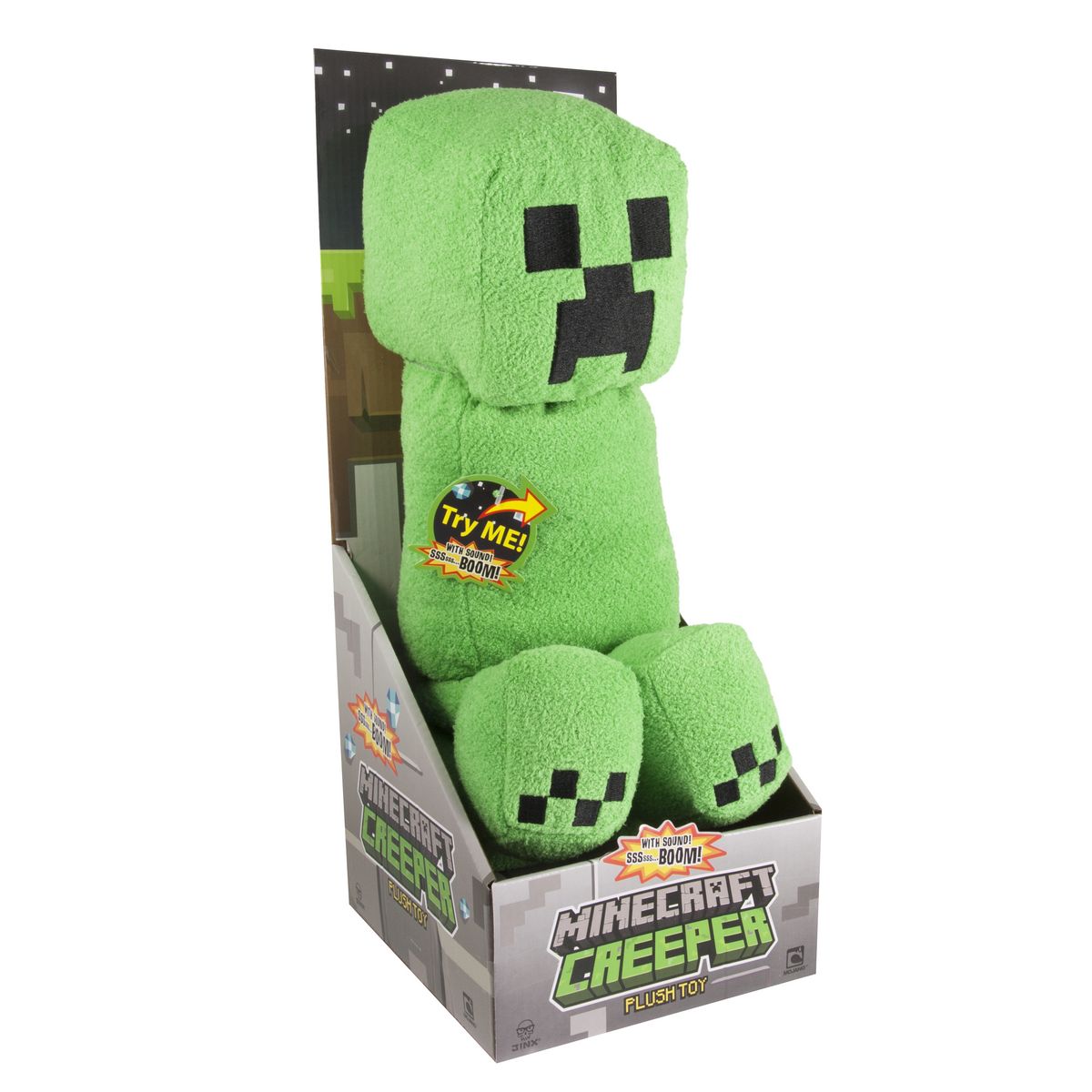 Peluche Minecraft Creeper pas cher 