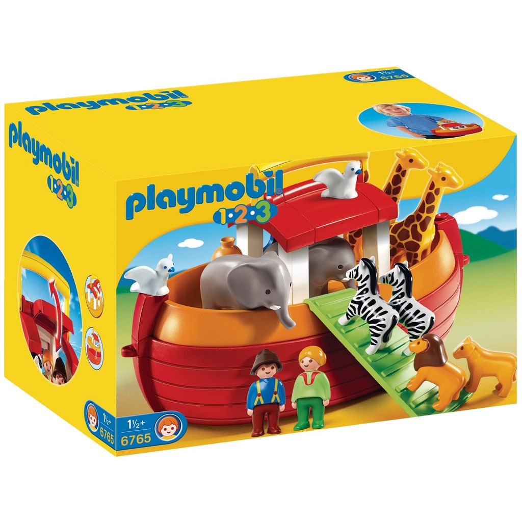 Playmobil 123 6767 pas cher, Train des animaux