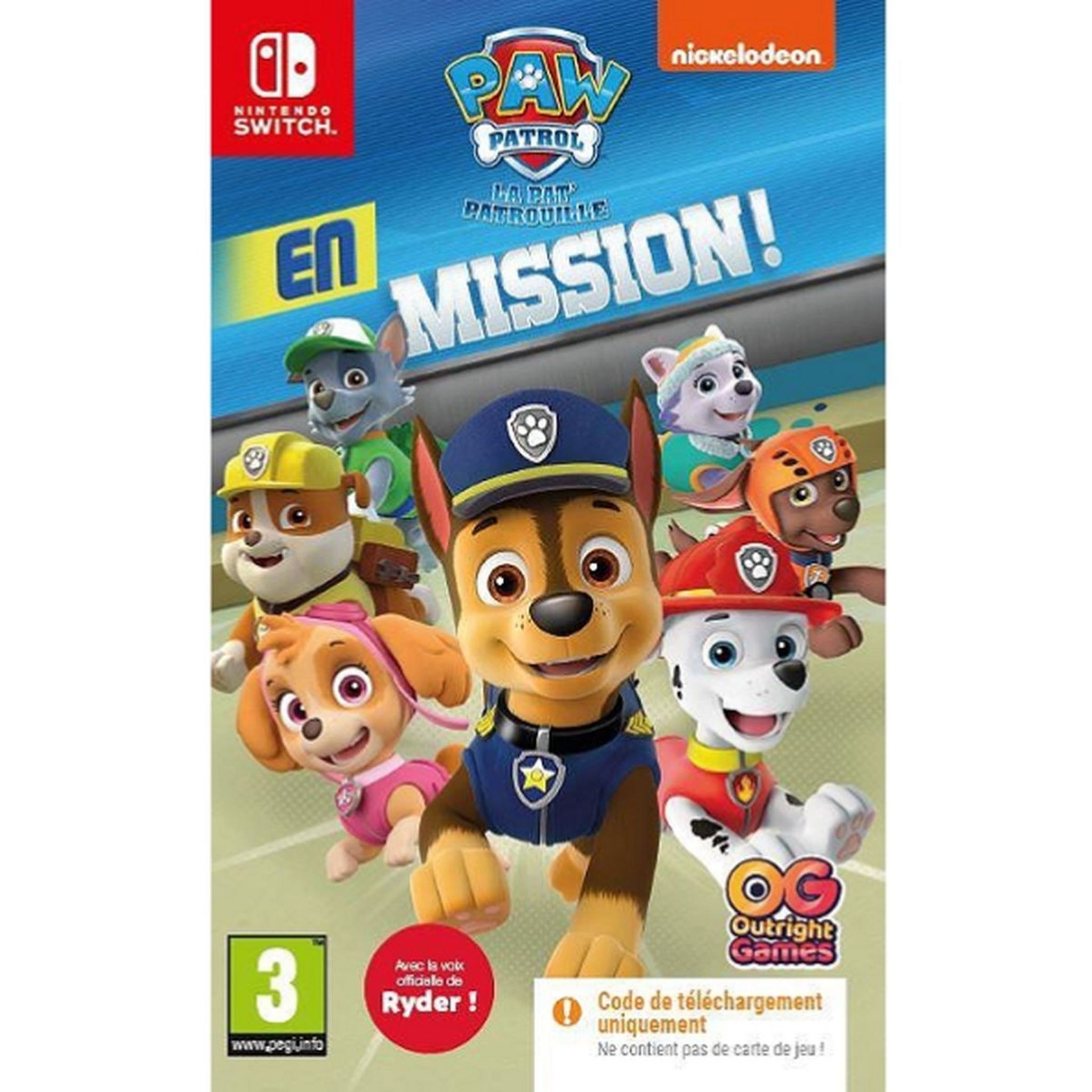 Jeu Nintendo Switch Paw Patrol World La Pat'Patrouille - BANDAI