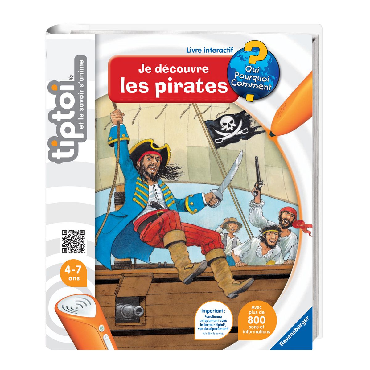 RAVENSBURGER Livre interactif Tiptoi pas cher 