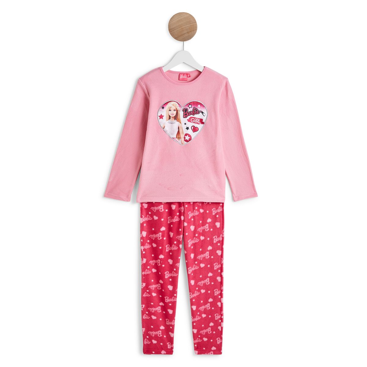 Pyjama fashion fille polaire