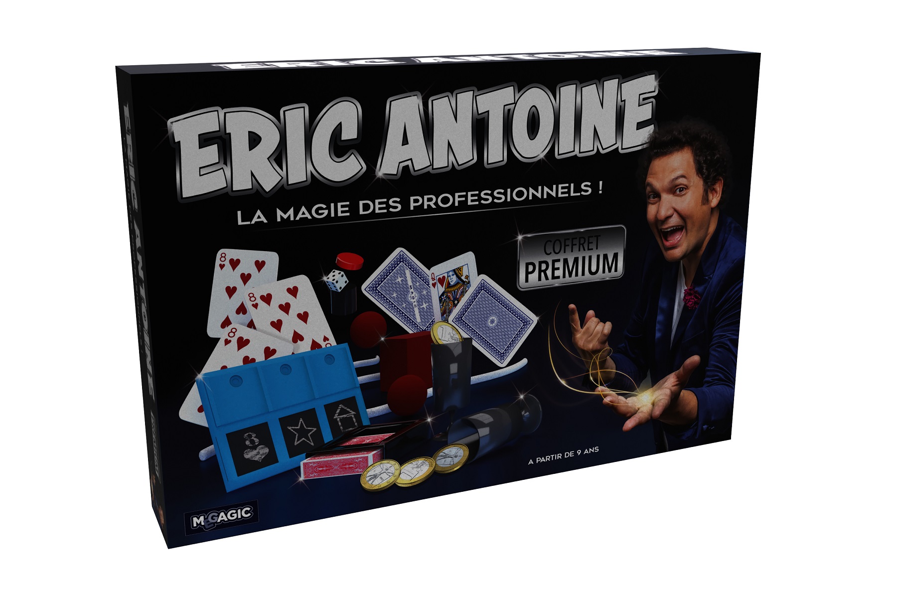MEGAGIC Coffret premium la magie des professionnels - La magie  d'Eric-Antoine pas cher 