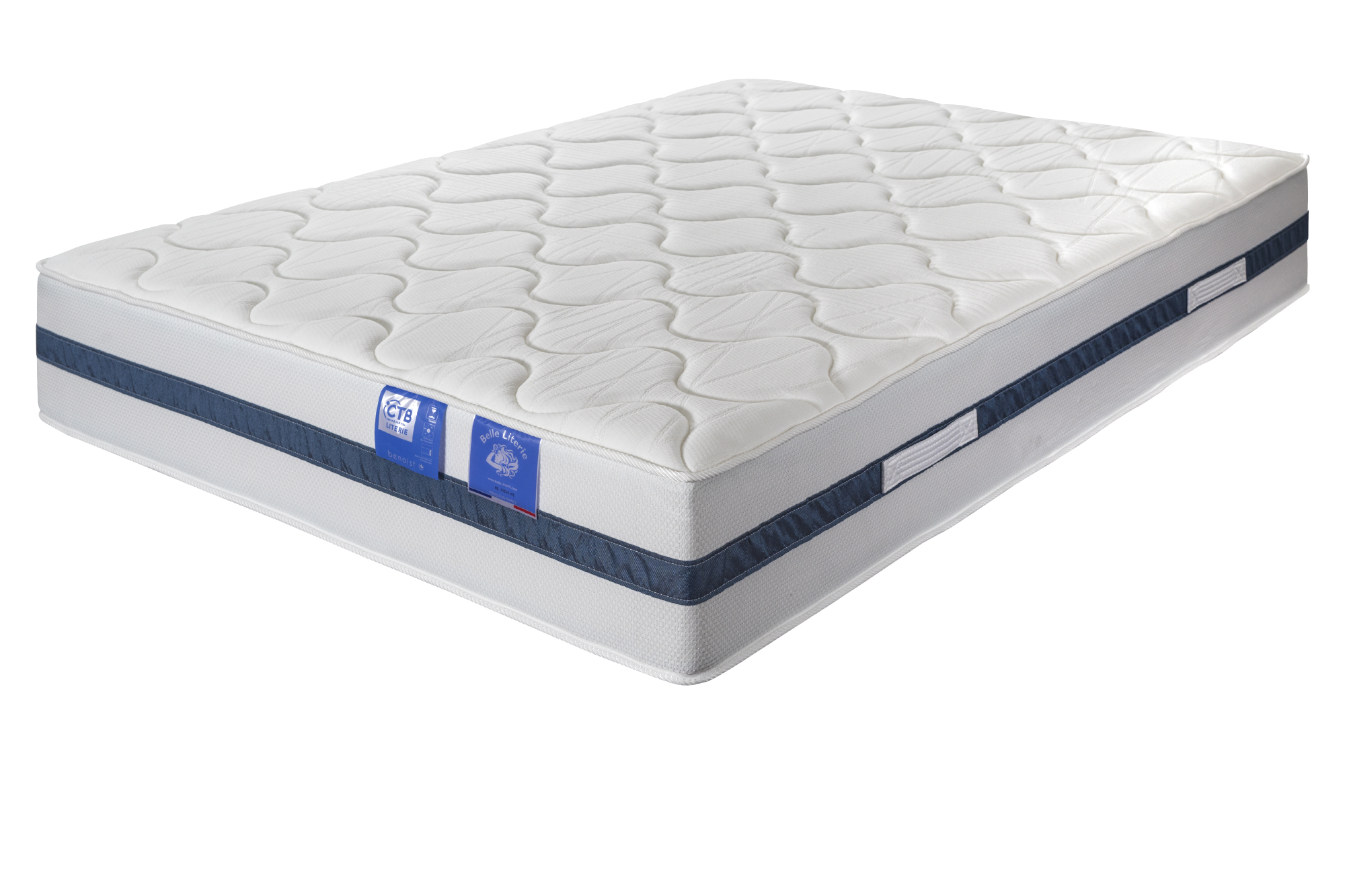 Matelas ressorts ensachés, épaisseur 30 cm 140x190 cm PALAIS ROYAL pas cher  