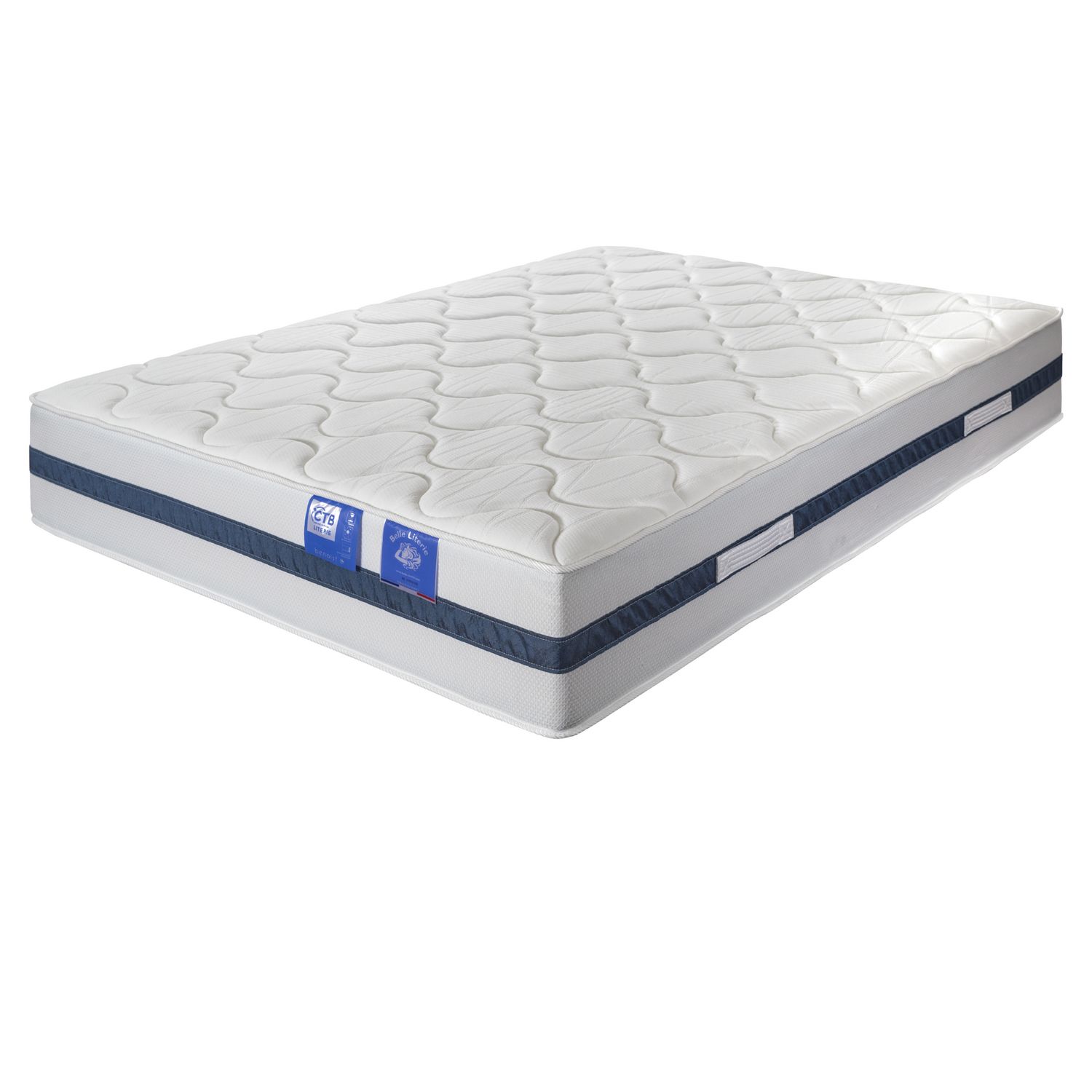 Matelas 140x190 ie fresh, ressorts ensachés