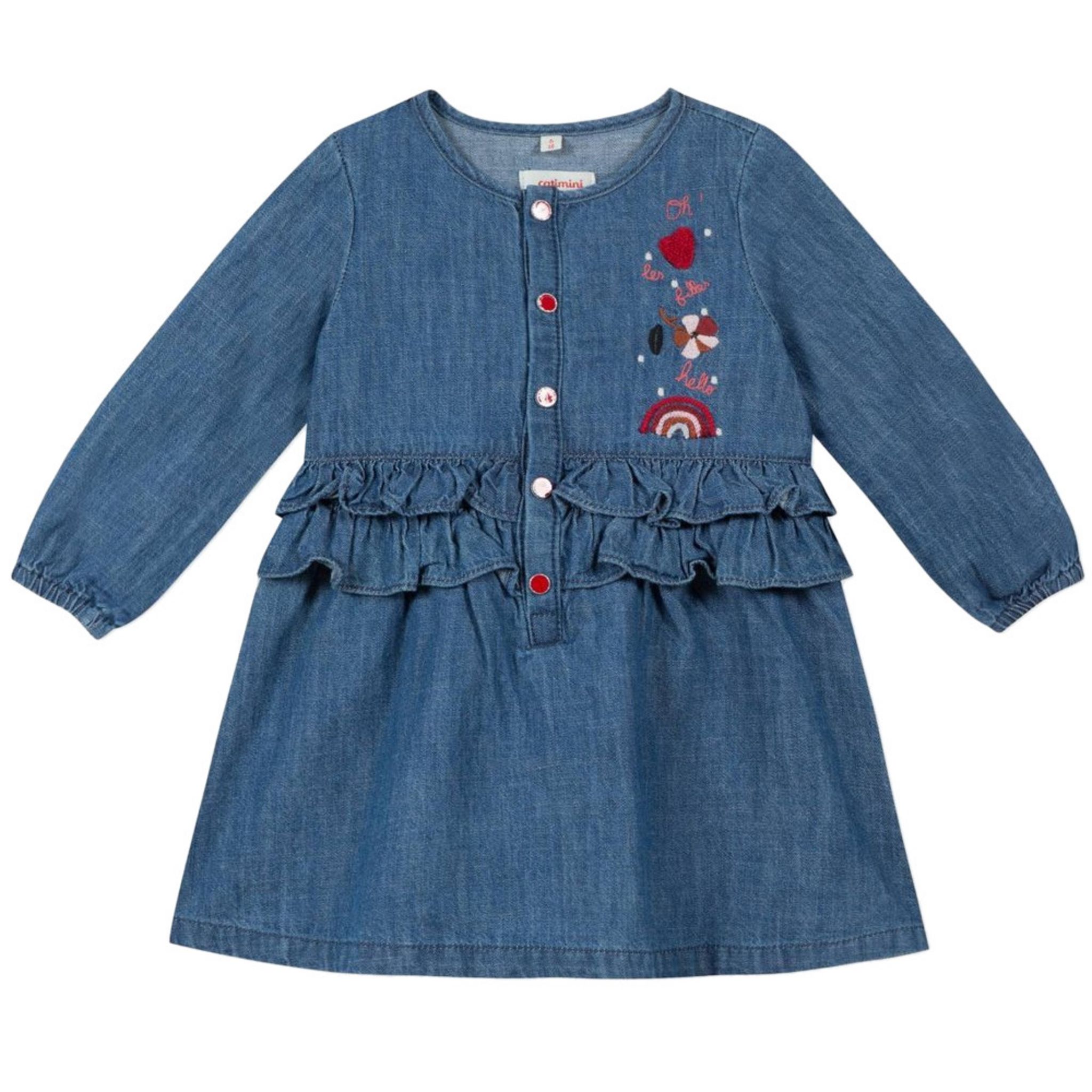 CATIMINI Robe Bleu B b Fille Catimini CR30023 pas cher Auchan