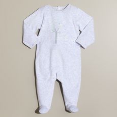 Pyjama Bebe Velours Ouverture Dos Pas Cher A Prix Auchan