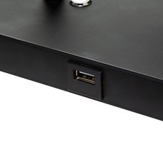Lampe chargeur USB Colors noir H33