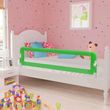 VIDAXL Barriere de lit pour enfants 150x42 cm Vert