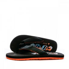 Tongs noir/orange Garçon Cool Shoe Dony (Noir)