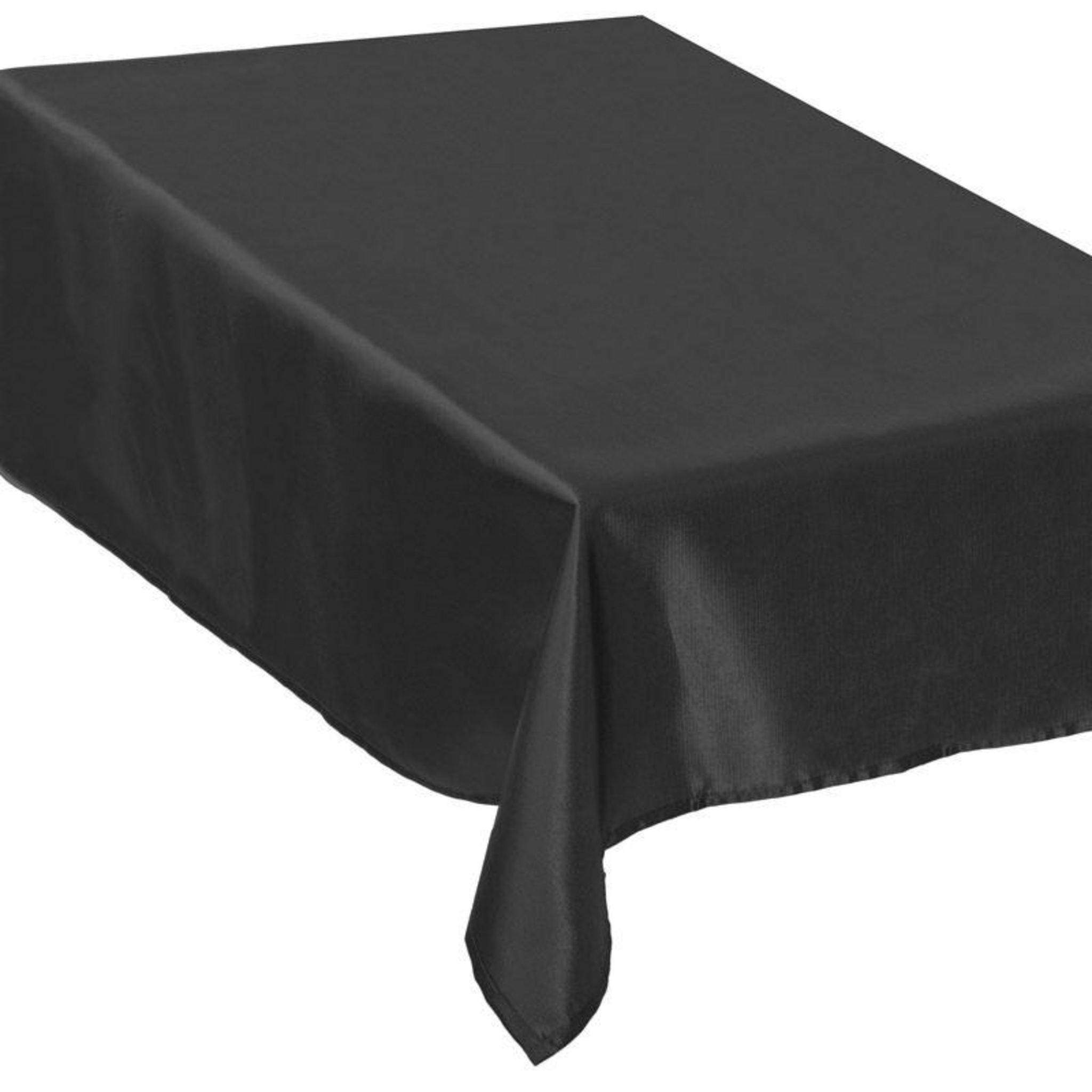 Paris Prix Nappe Jetable Chromée 1,18x5m Noir pas cher 