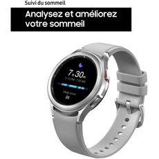 Samsung Montre connectée Galaxy Watch4 Classic 4G Silver 46mm