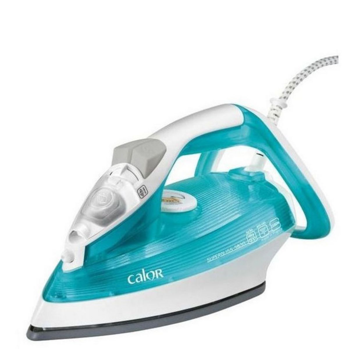 CALOR Fer a repasser FV3830C0 Turquoise 2200W Débit Vapeur Jusqu'à 30g/mn  pas cher 