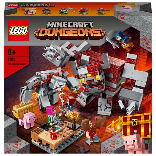 LEGO Minecraft 21166 - La mine abandonnée, Jouet de Construction Grotte des  Zombies, Inclus des Figurines de Steve et d'Araignées pas cher 