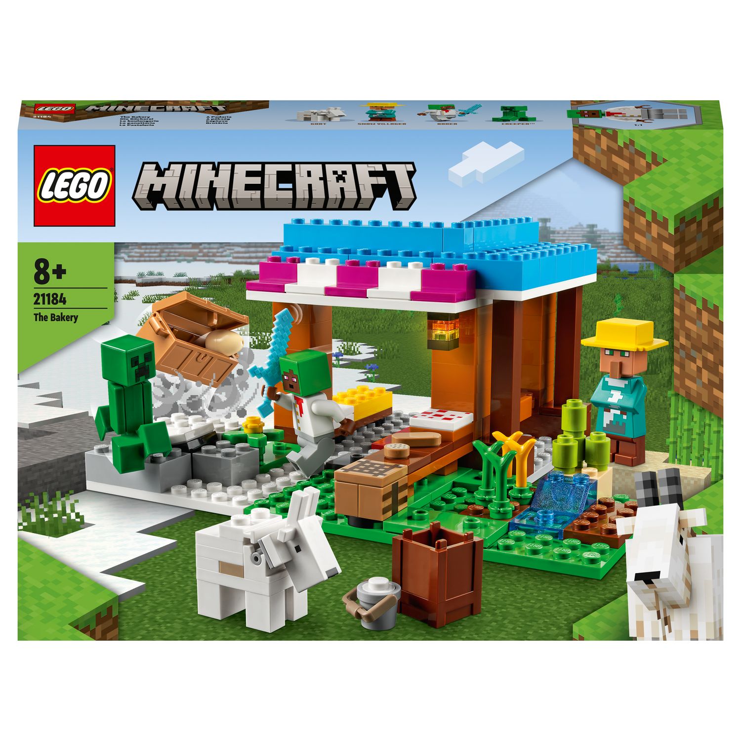 LEGO 21178 Minecraft Le Refuge du Renard, Jouet de Construction de Maison &  21240 Minecraft Aventures dans Le Marais, Jouet De Construction, avec  Figurines Alex Et Zombie dans Le Biome : : Jeux et Jouets