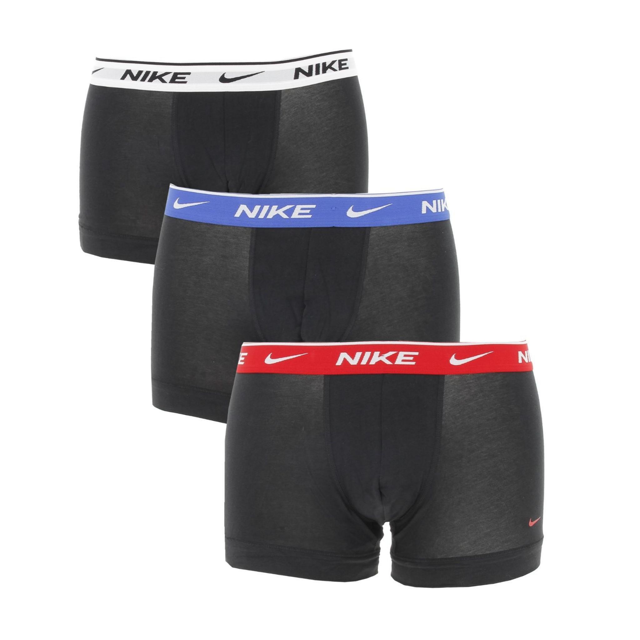 Brief Pack 3 Boxer Homme NIKE BLEU pas cher - Boxers et caleçons homme NIKE  discount