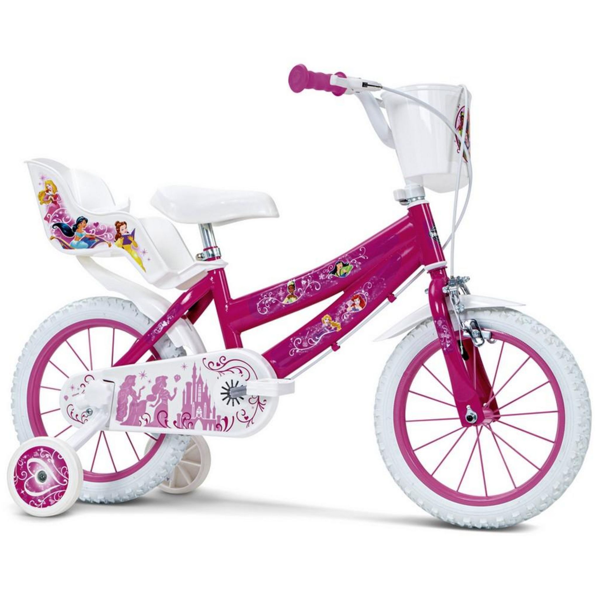 Velo 16 pouces Titi enfant fille rose gros minet pas cher 