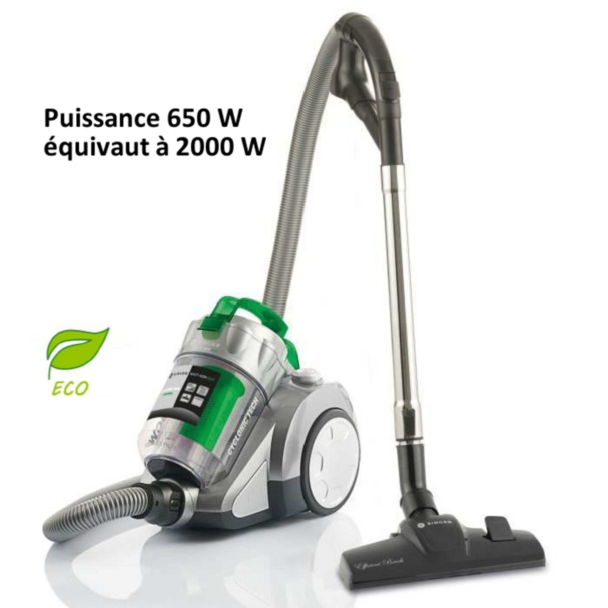 Aspirateur sans sac silencieux - Retrait 1h en Magasin*