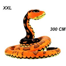  Geante Peluche Serpent 300 cm Articule 3 metres